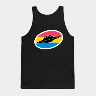 Pansexual UFO Cryptid Pride Tank Top